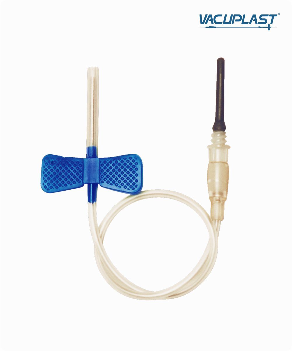 Escalpe para coleta de sangue a vácuo 23G